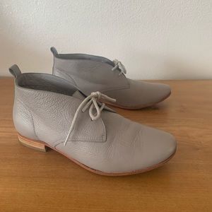 dove grey ankle boot